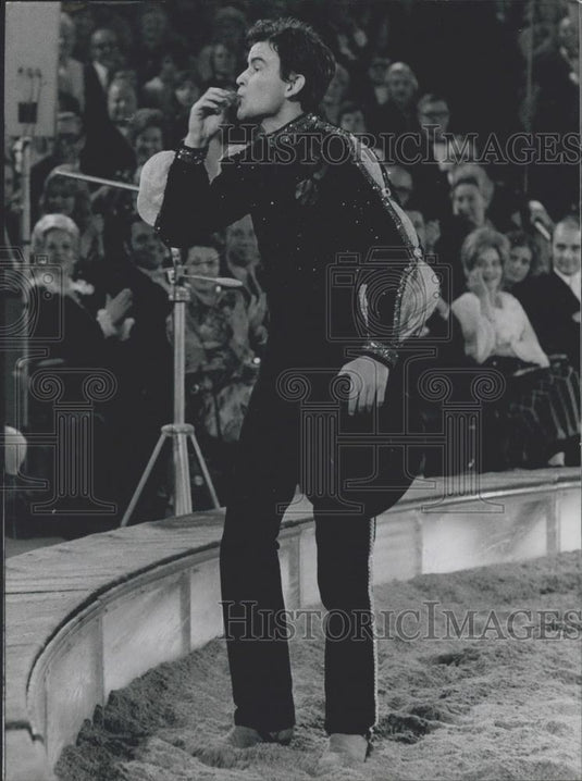 1972 Press Photo Actor Horst Buchholz As Gaucho In Stars In The Circus Ring - Historic Images