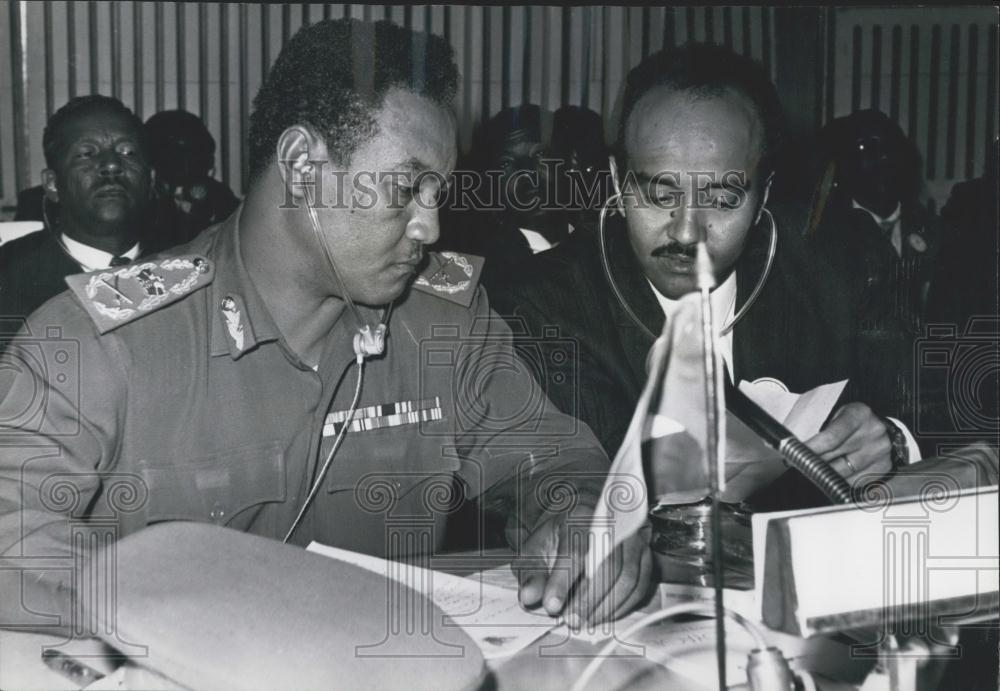 1970 Press Photo Major General Jaferm El-Numeiry President Sudan - Historic Images