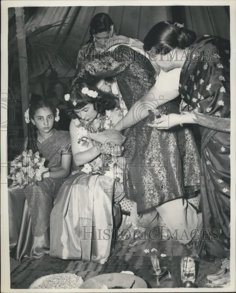 1953 Press Photo Dancer Maisie Rogers - Historic Images