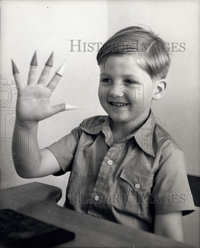 1967 Press Photo King Constantine of Greece as young boy - Historic Images