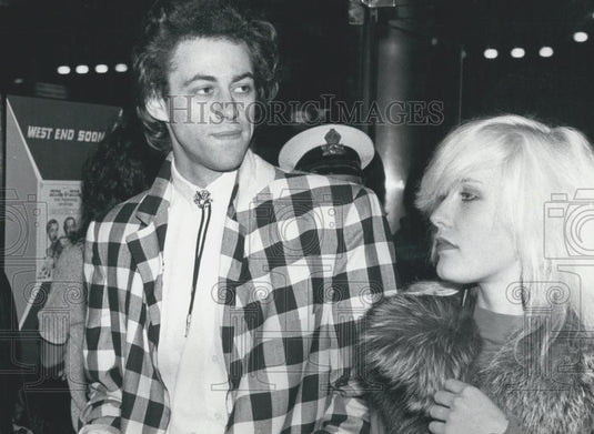 1979 Press Photo Bob Geldof lead singer of the Boomtown Rats - Historic Images