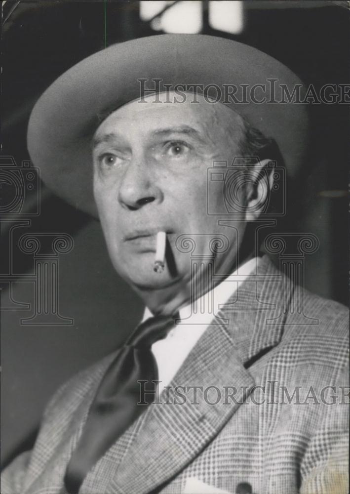 1956 Press Photo Actor Aime Clariond - Historic Images