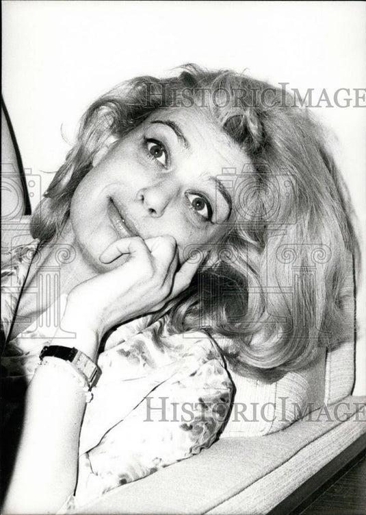 Press Photo Actress Melina Mercouri - Historic Images