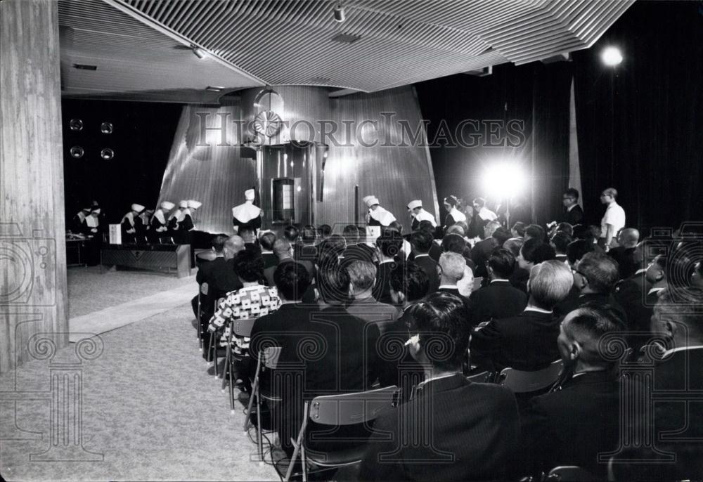 Press Photo naugural ceremony inside the Peace tower - Historic Images