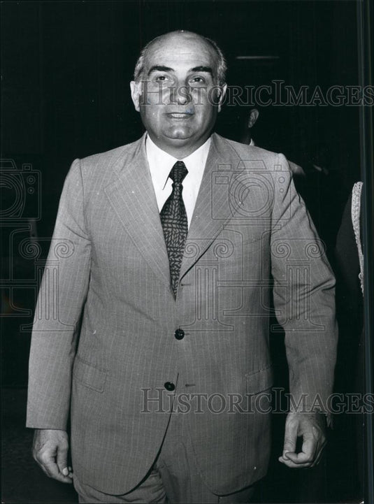1976 Press Photo Italian Def Ministers Deny Stealing From Lockheed Aircraft Co - Historic Images