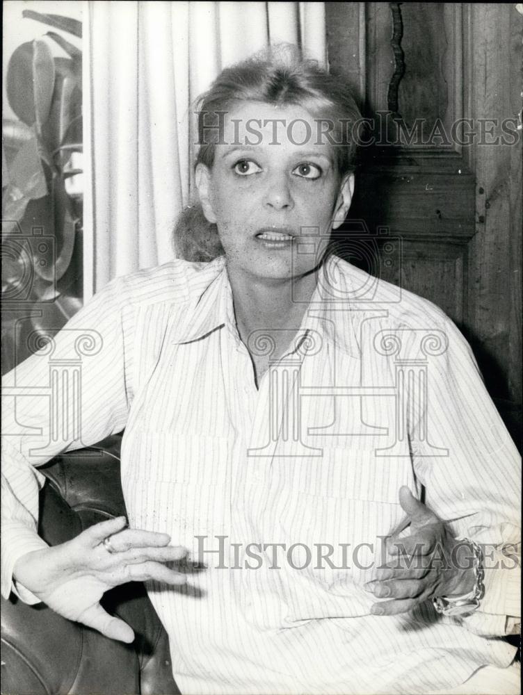 1978 Press Photo Actress Melina Mercouri - Historic Images