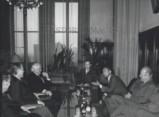 1974 Press Photo Donald Kendall, Pres of the Pepsi Cola in Germany - Historic Images