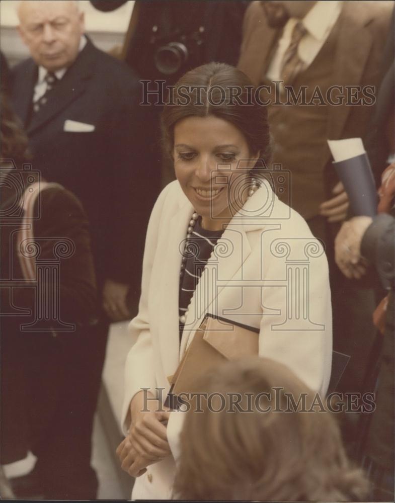 1980 Press Photo Christine Onassis - Historic Images