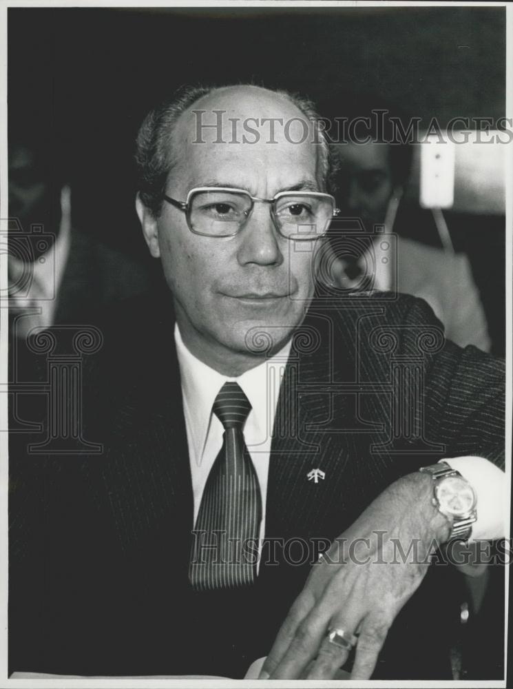 Press Photo Jorge Angola: Paulo T Jorge Minister of External Relations in Angola - Historic Images