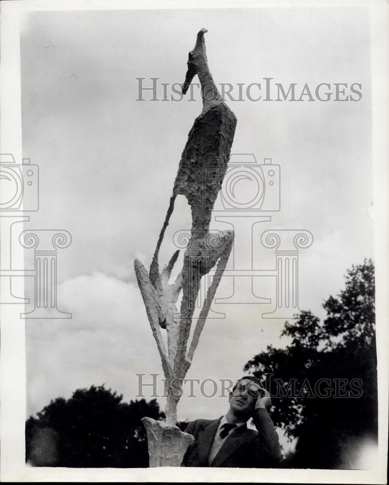 1953 Press Photo 'Fantastic Dancers" by Miss Barbara May Holden. - Historic Images
