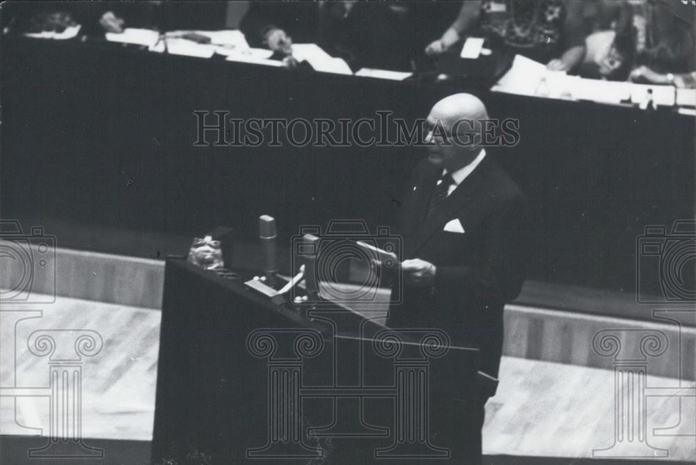 1973 Press Photo President Republic Finnland ,Urho Kekkonen - Historic Images