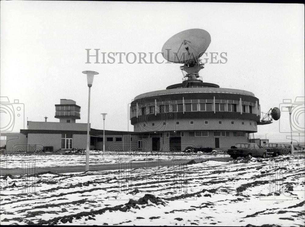 1978 Press Photo Satellite Tracking Station Commissioned In Hungary - Historic Images