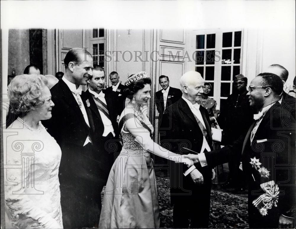 1965 Press Photo The Queen and Prince Philip in West Germany - Historic Images