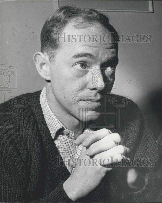 1961 Press Photo Actor Michael Bryant for Lawrence of Arabia" - Historic Images