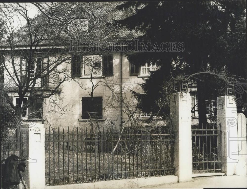 1974 Press Photo Home of Exiled Soviet writer Alexander Solshenitzyn - Historic Images