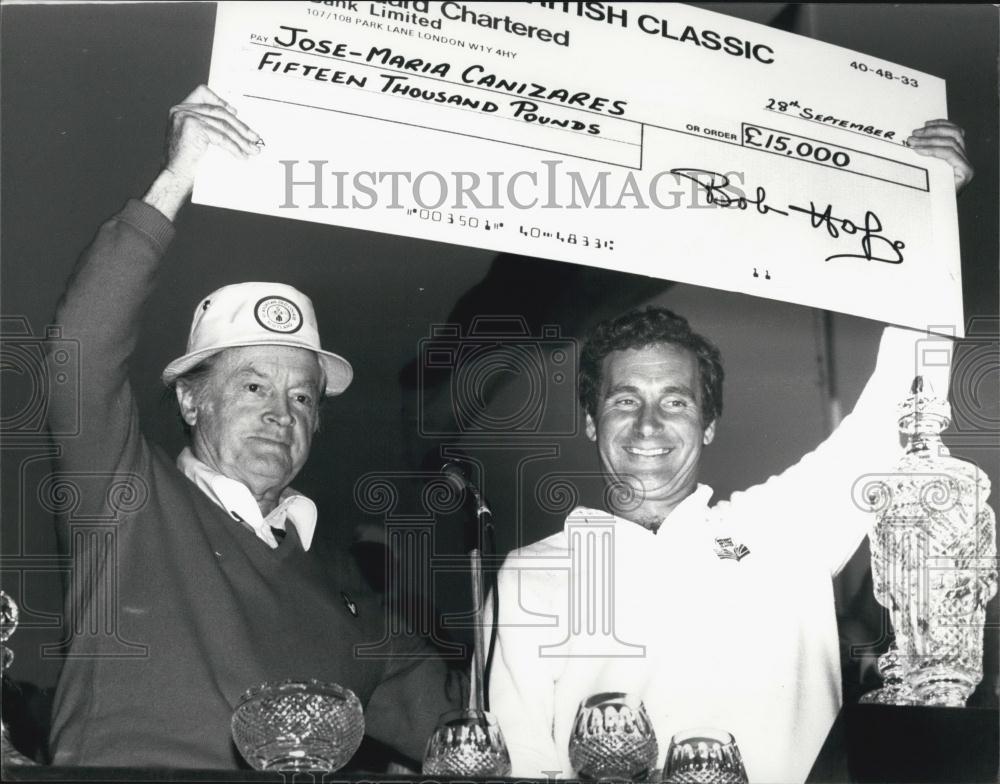 1980 Press Photo Jose Maria Canisares of Spain Wins Bob Hope Golf Tournament - Historic Images