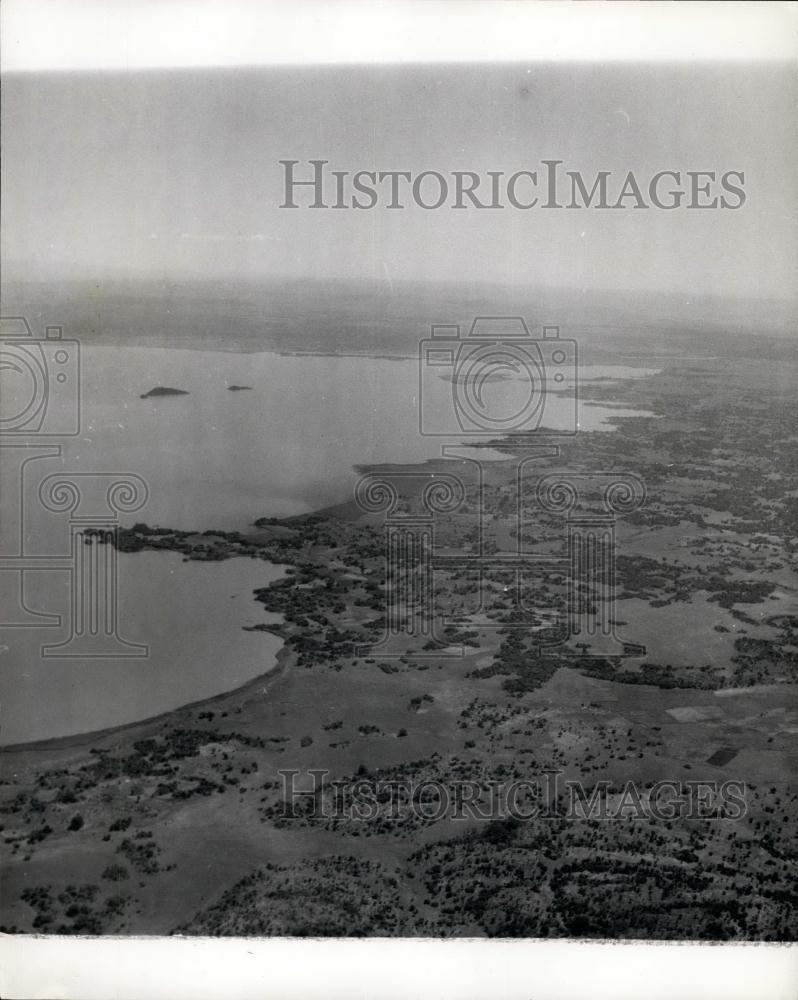 Press Photo Lake Tana Aerial View Ethiopia - Historic Images