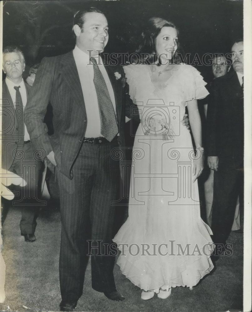 1975 Press Photo Christina Onassis, Alexander Andreadis - Historic Images