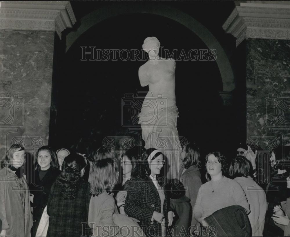 Press Photo Louvre, Venus de Milo - Historic Images