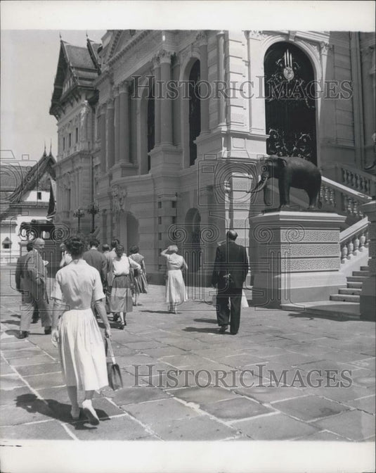 Press Photo Bangkok's Palace of a Thousand secrets - Historic Images