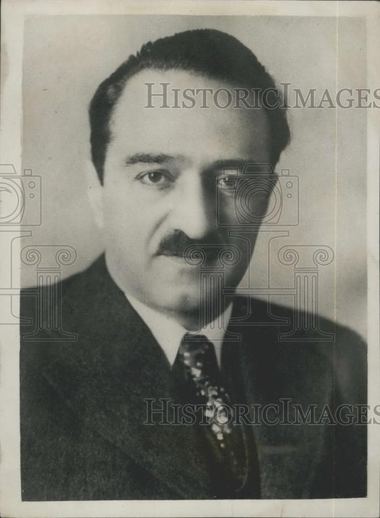 1953 Press Photo A. Mikoyan one of the leaders of Soviet Russia - Historic Images
