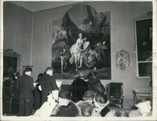 1955 Press Photo Jupiter and Io-by Jacopo Amigoni - Historic Images