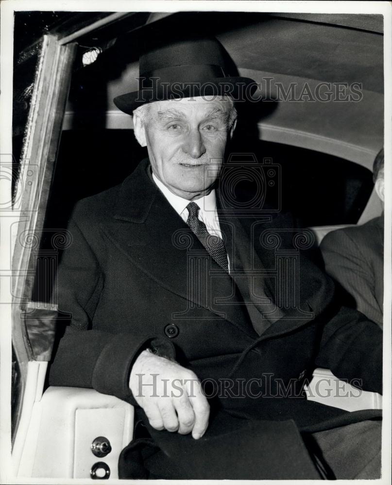 1962 Press Photo Sir John Handbury-Williams Chairman of Courtaulds - Historic Images