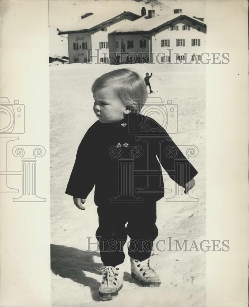 1969 Press Photo Prince Alexander, son of Princess Beatrix of Holland - Historic Images