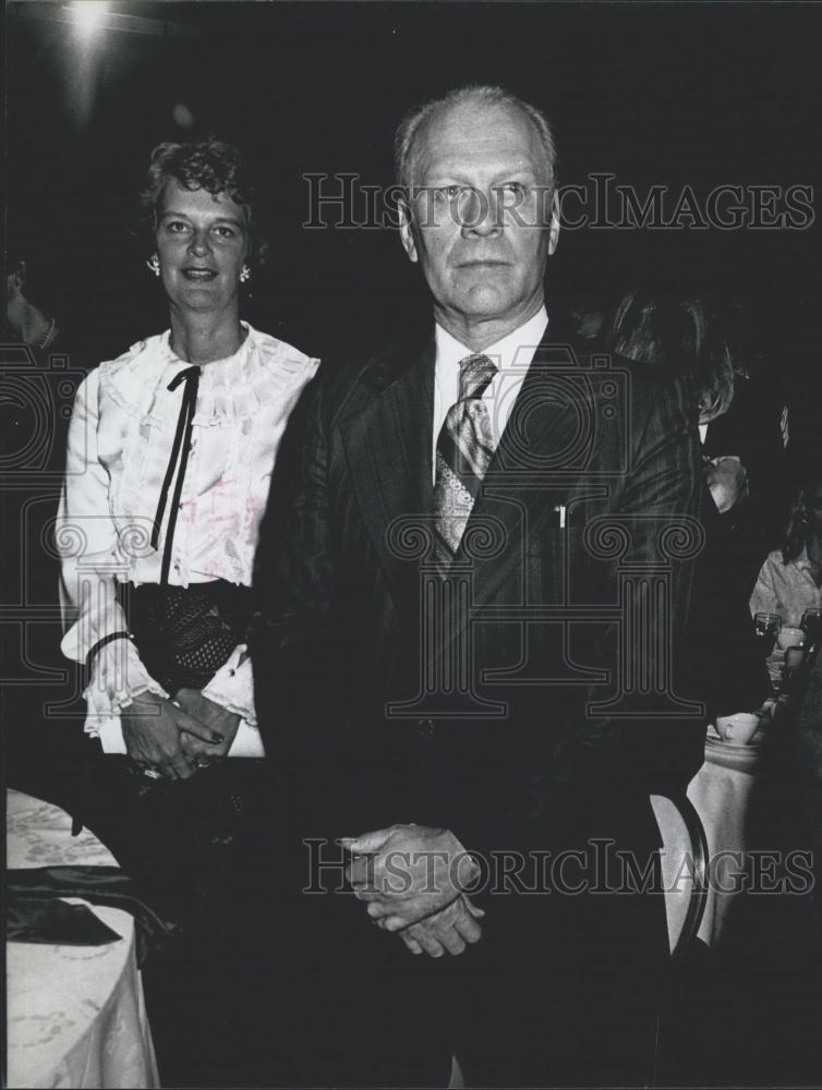 1974 Press Photo Vice President Gerald Ford - Historic Images