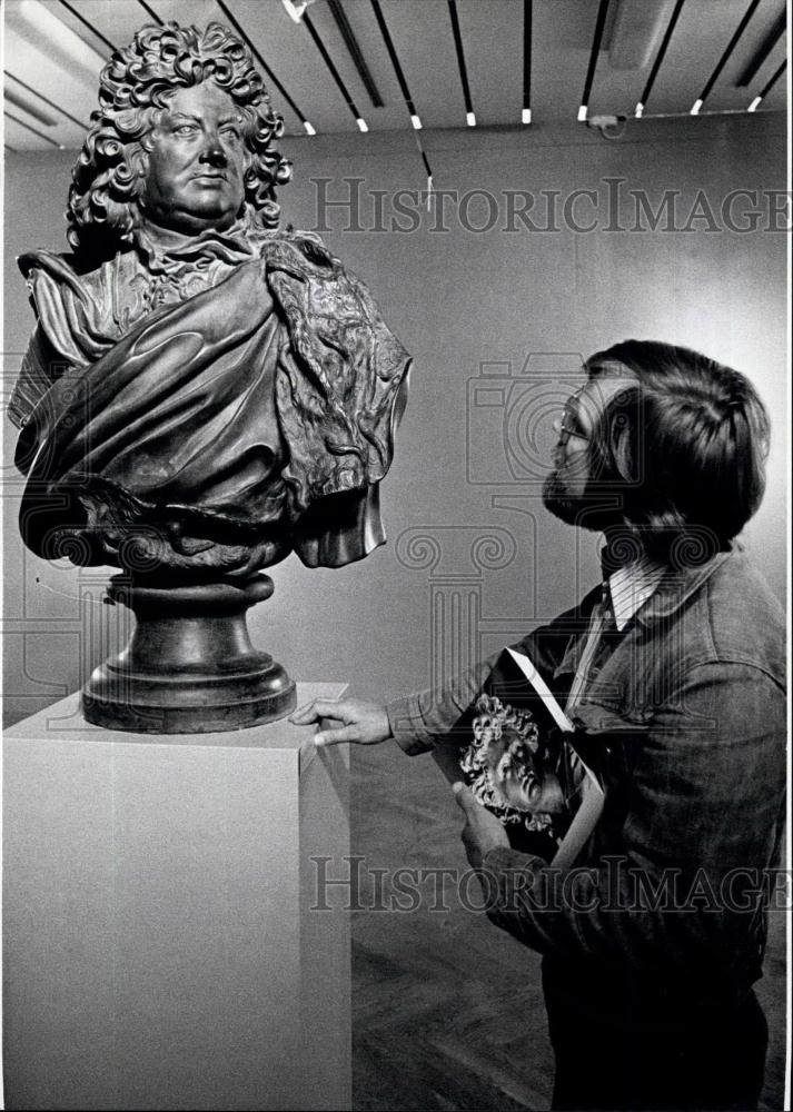 Press Photo 'Baroque plastic in North Germany exhibition - Historic Images