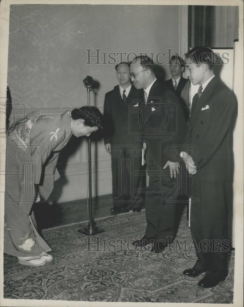 1953 Press Photo His Imperial Majesty, the Emperor of Japan - Historic Images