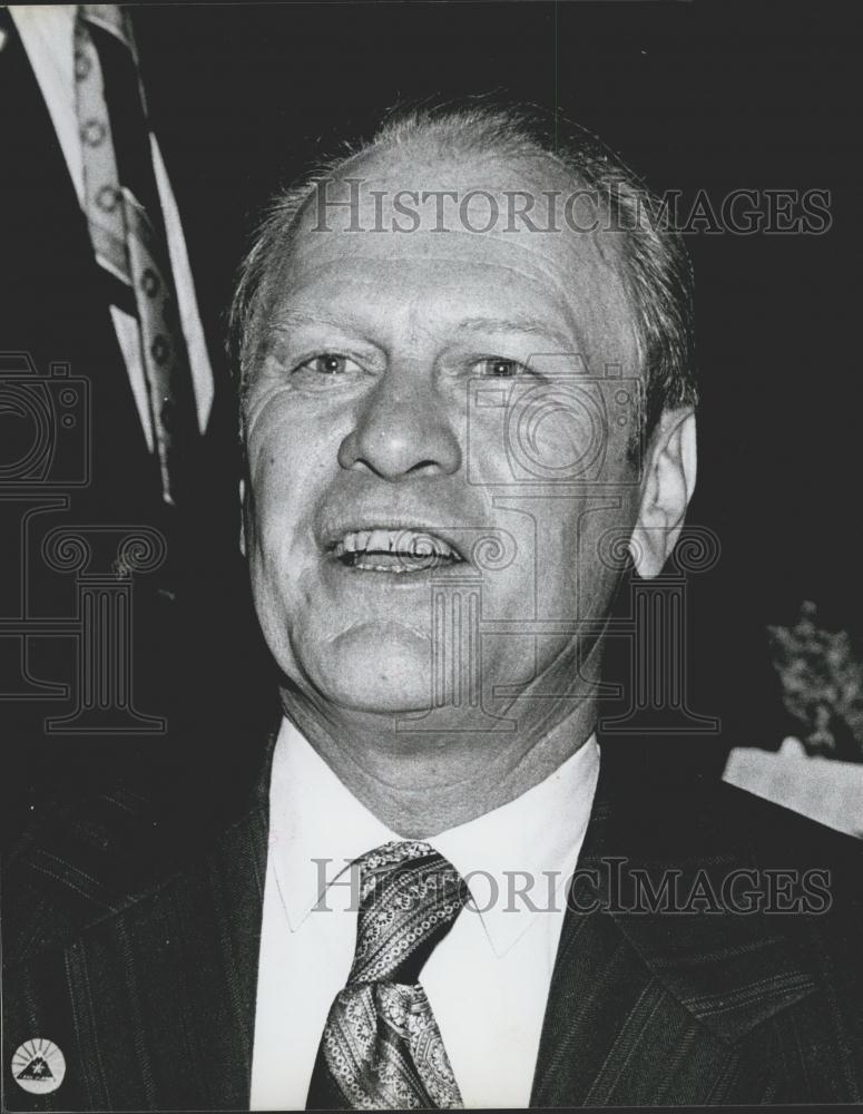 1974 Press Photo Vice President Gerald Ford - Historic Images