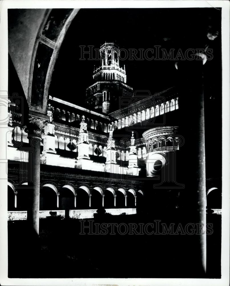 Press Photo Carthusian Monastery of Pavia - Historic Images