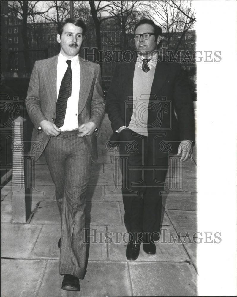 1976 Press Photo Edward Maudling and brother Martin - Historic Images