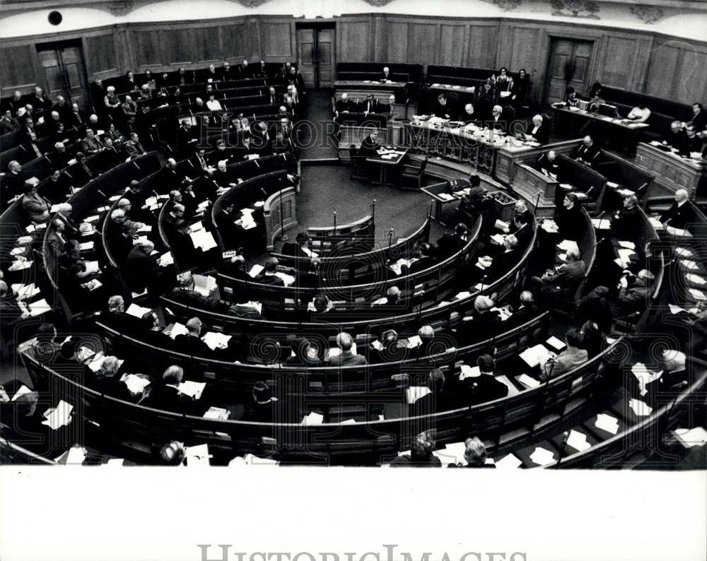 1979 Press Photo Opening Of The Church Of England General Synod - Historic Images