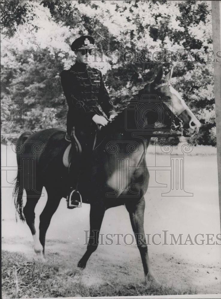 1958 Press Photo Prince Bernhard of the Netherlands - Historic Images