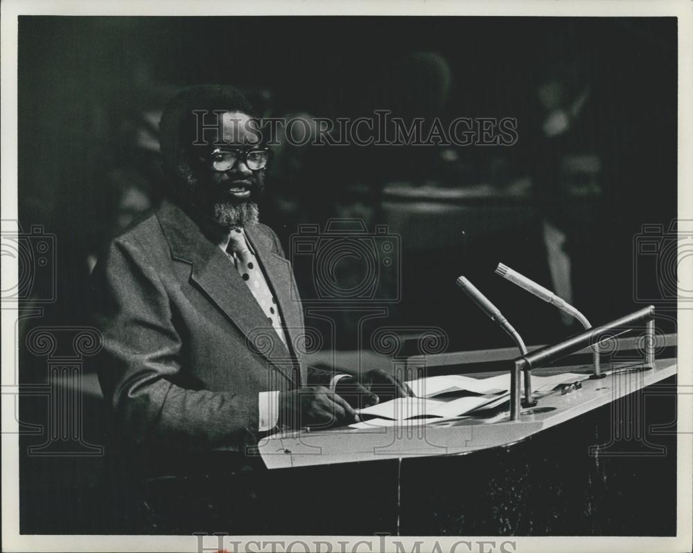 1978 Press Photo General Assembly Debates Nambia - Historic Images