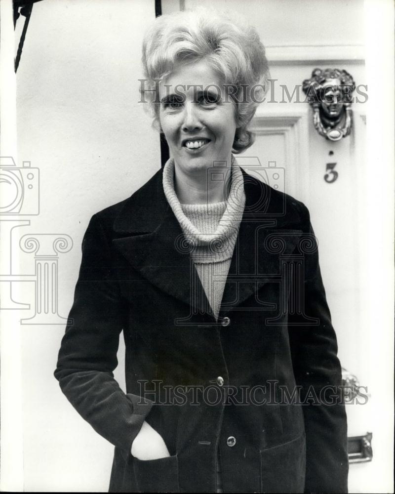 1974 Press Photo Lady Marcia Harold Wilson - Historic Images