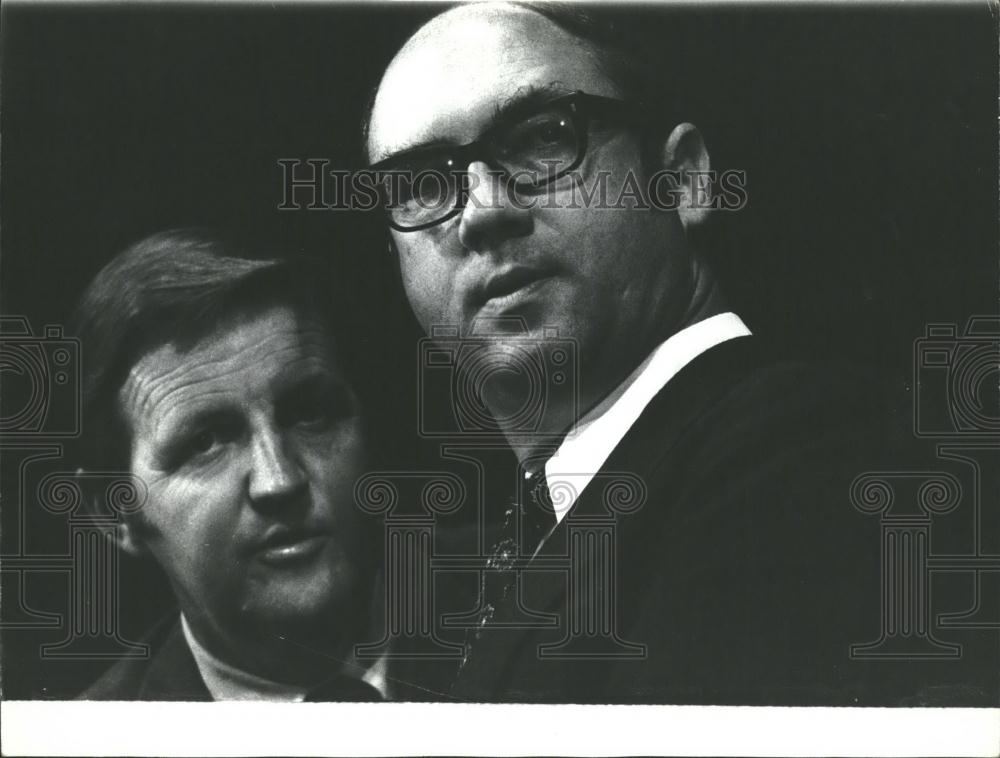 1975 Press Photo Pres.NSW Labor Council,Rt. Peter McMahon - Historic Images