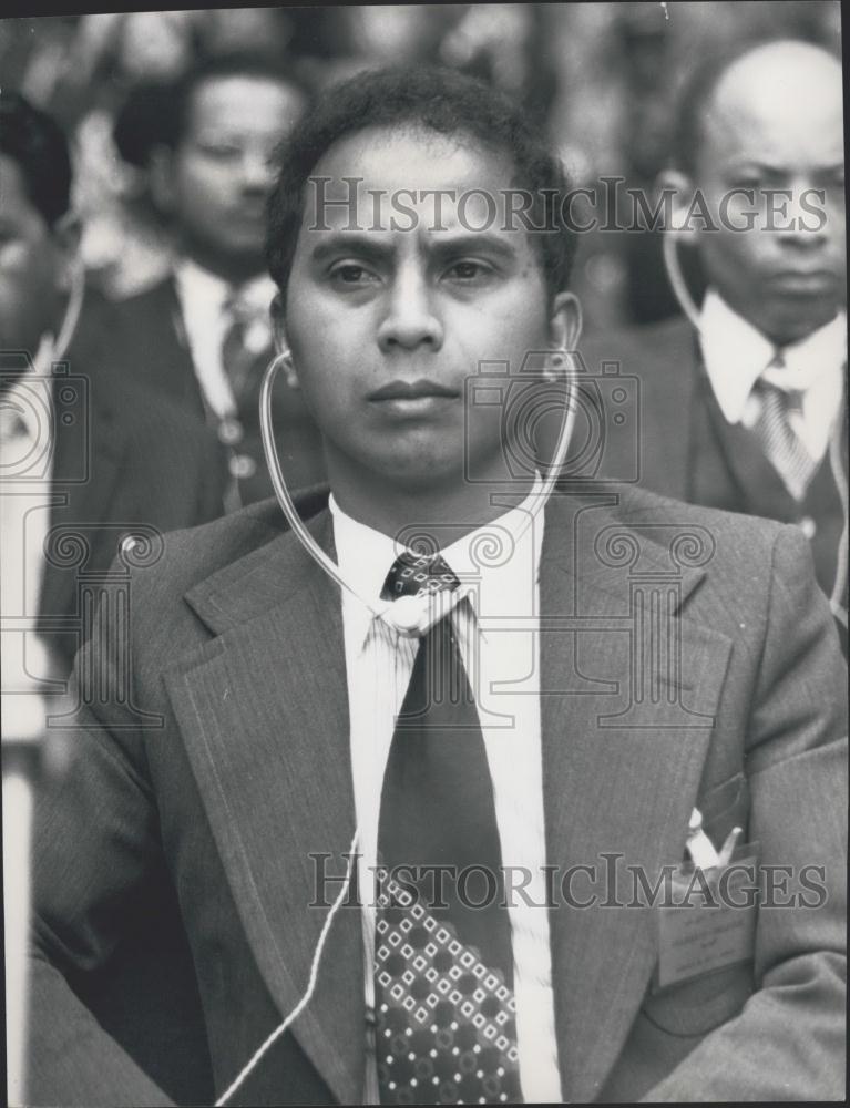 Press Photo Commandant Rampanana Member of the Supreme Revolutionary Council - Historic Images