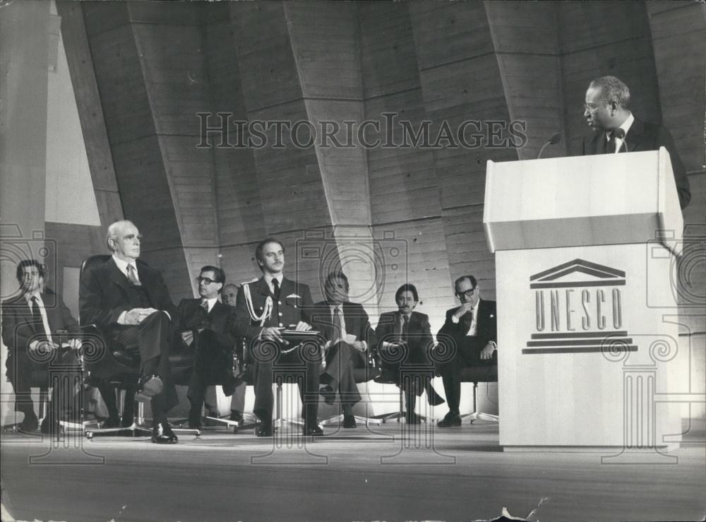 Press Photo Unesco Meeting - Historic Images