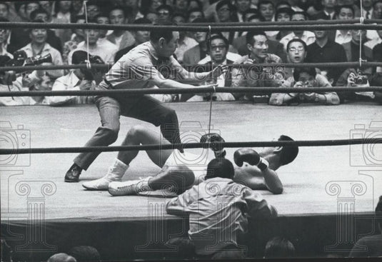 1970 Press Photo junior-lightweight champion Yoshiaki Numata of Japan - Historic Images