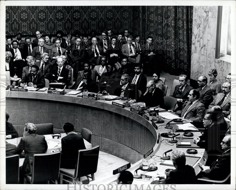 1979 Press Photo United Nations Security Council, New York City - Historic Images