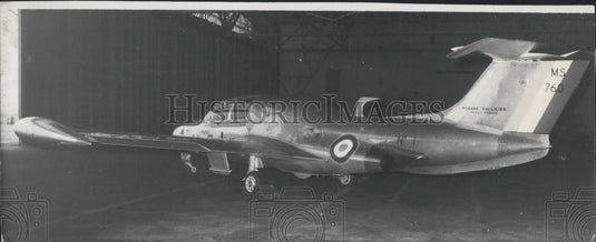 1960 Press Photo "MS 760 Paris", a four-seated jet air-liner built by the French - Historic Images
