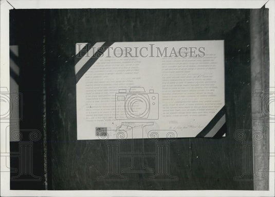 Press Photo Official announcement of a Royal marriage - Historic Images