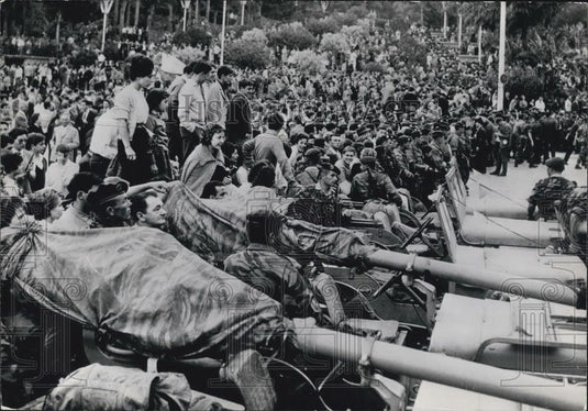 1961 Press Photo Mutiny In Algiers - Historic Images