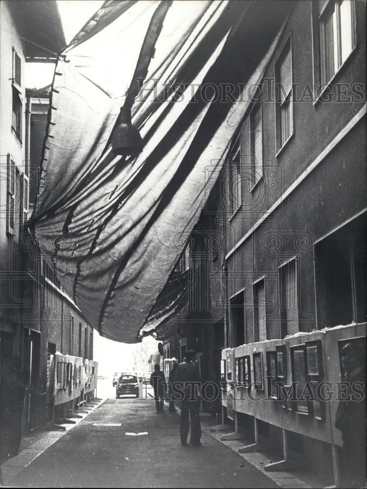 Press Photo Sculptor Vititorio Colsini art-exhibition - Historic Images