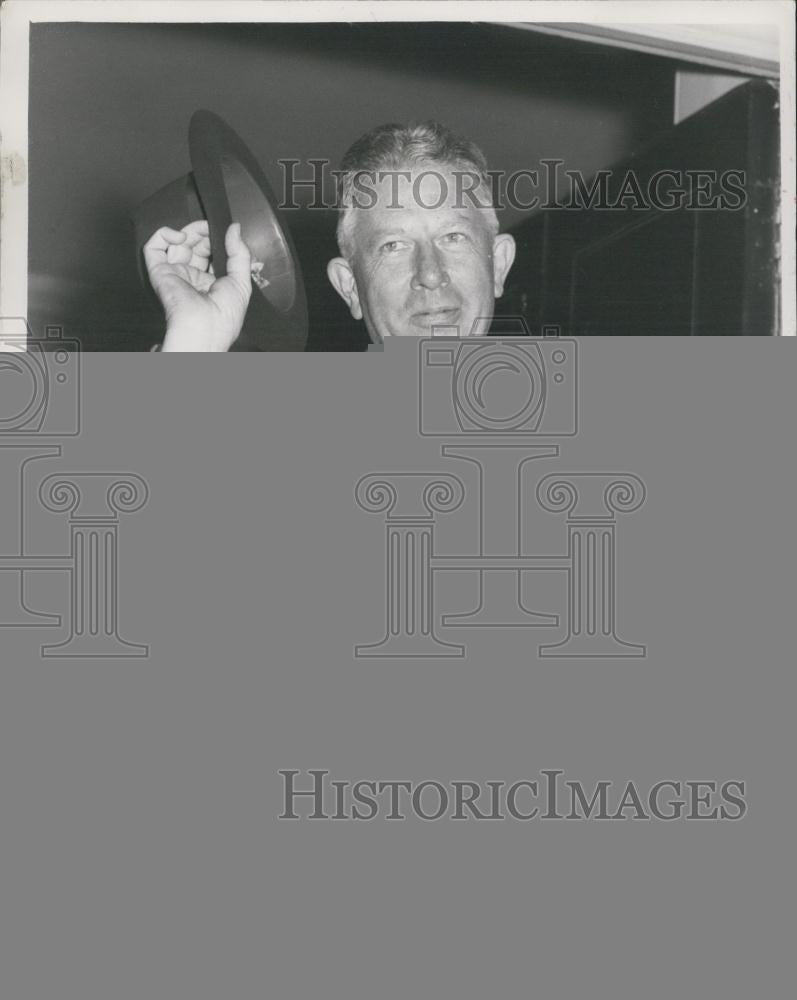 1957 Press Photo Mr.Neil McElroy ,American defence secretary - Historic Images