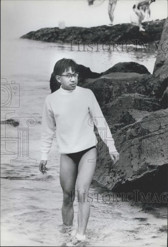 Press Photo Crown Prince Akihito of Japan - Historic Images