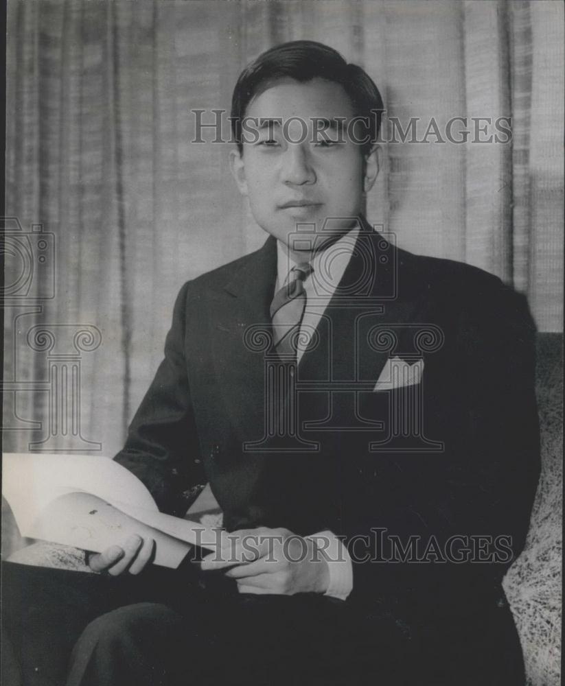 Press Photo Japanese Prince - Historic Images